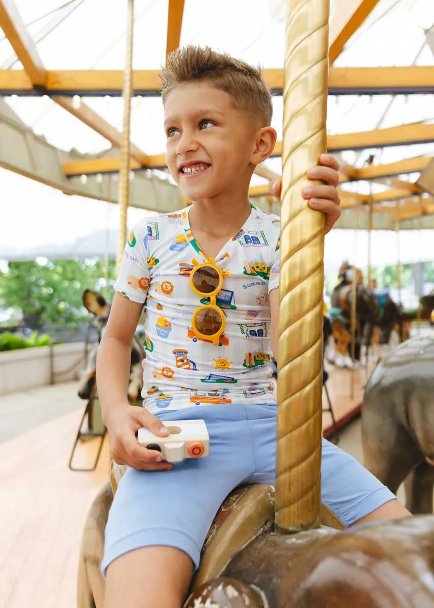2024 Summertime Chi Loungewear Set - S/S and Shorts - 2T