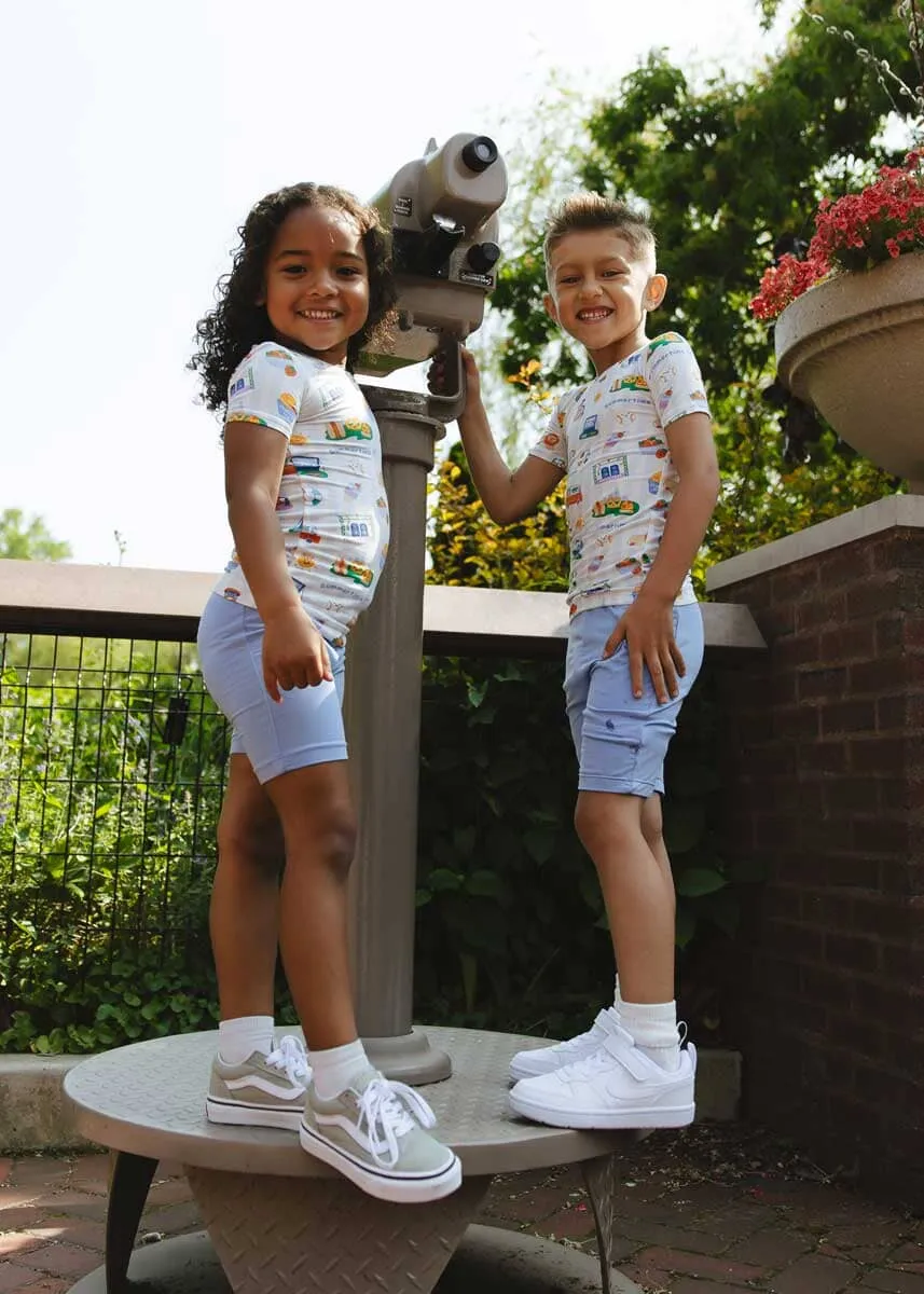 2024 Summertime Chi Loungewear Set - S/S and Shorts - 2T