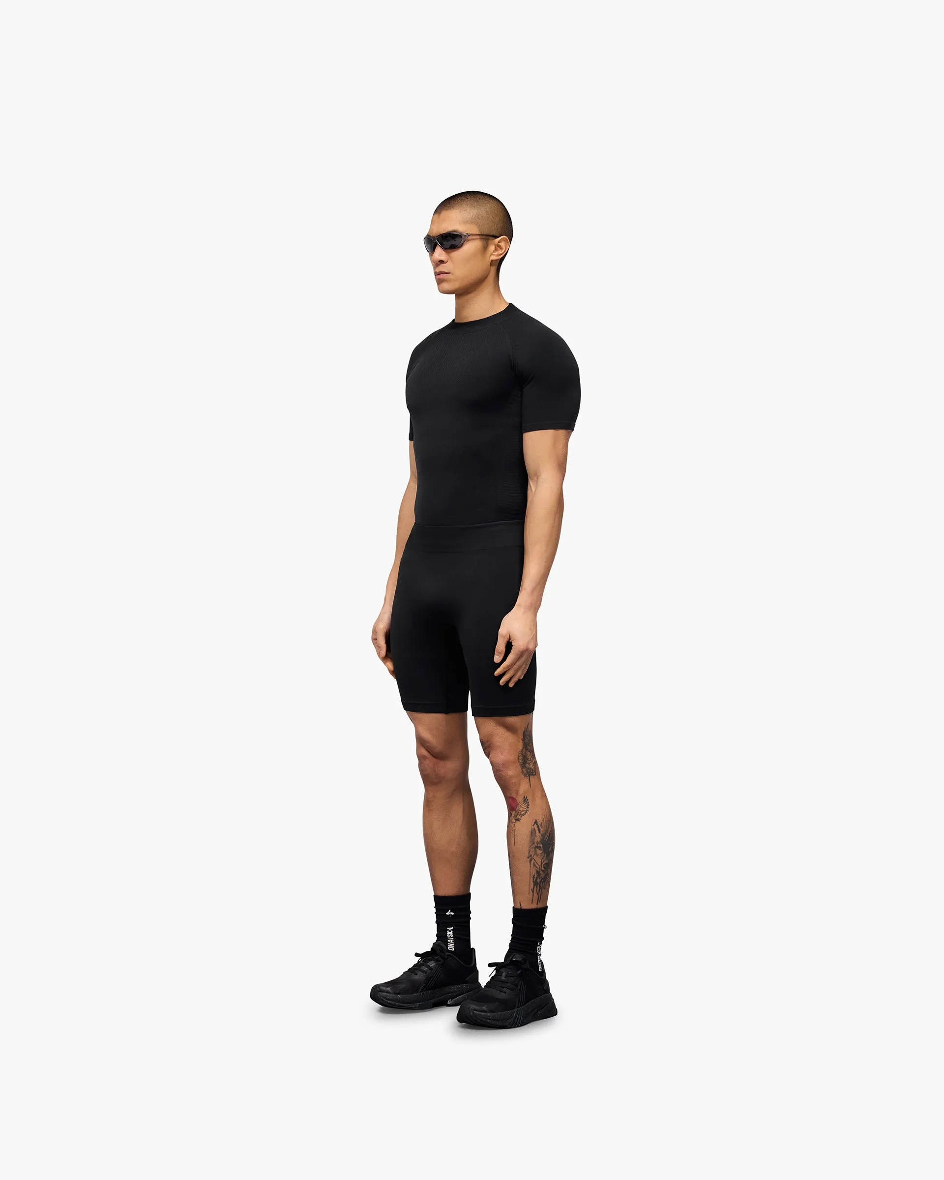 247 DNA Seamless Shorts - Black