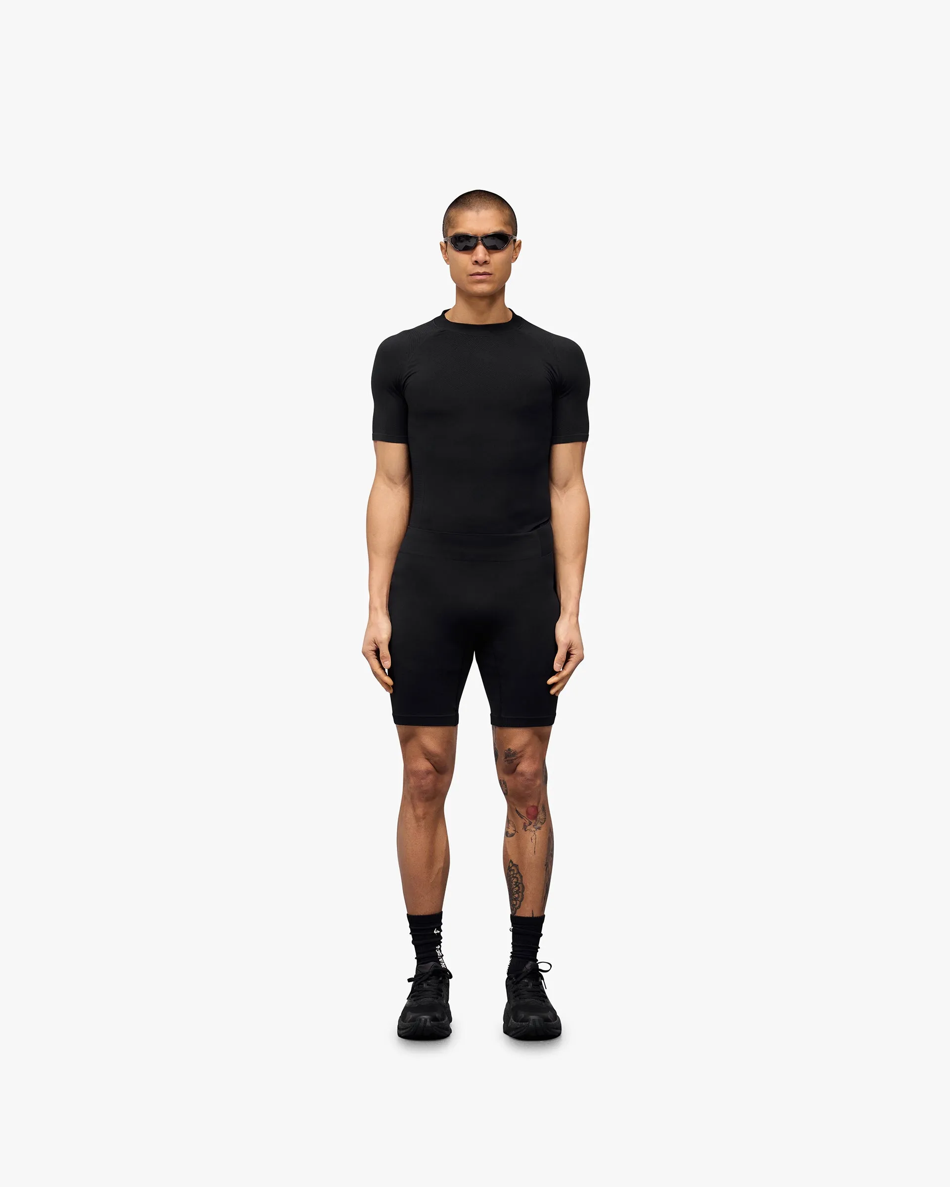 247 DNA Seamless Shorts - Black