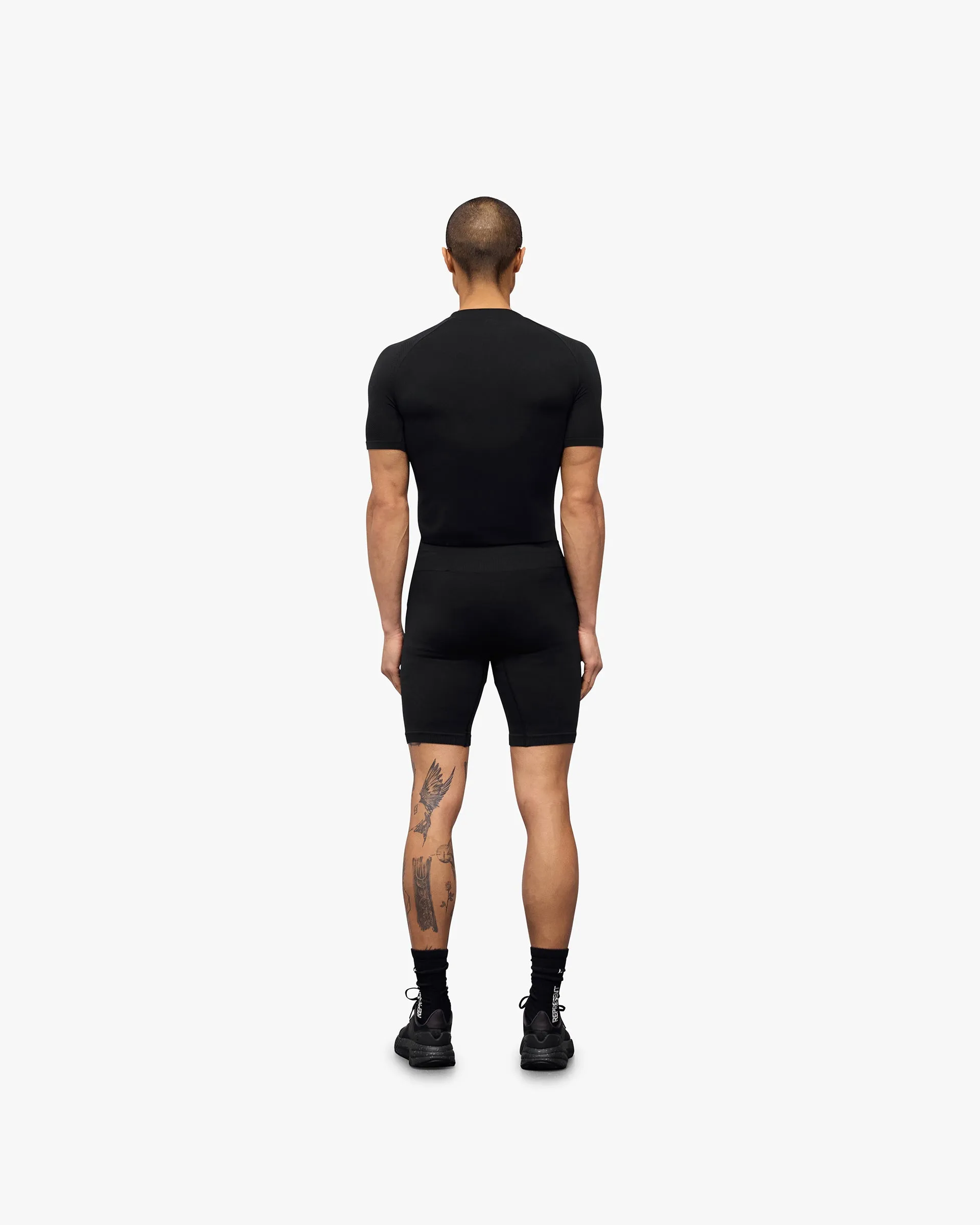 247 DNA Seamless Shorts - Black