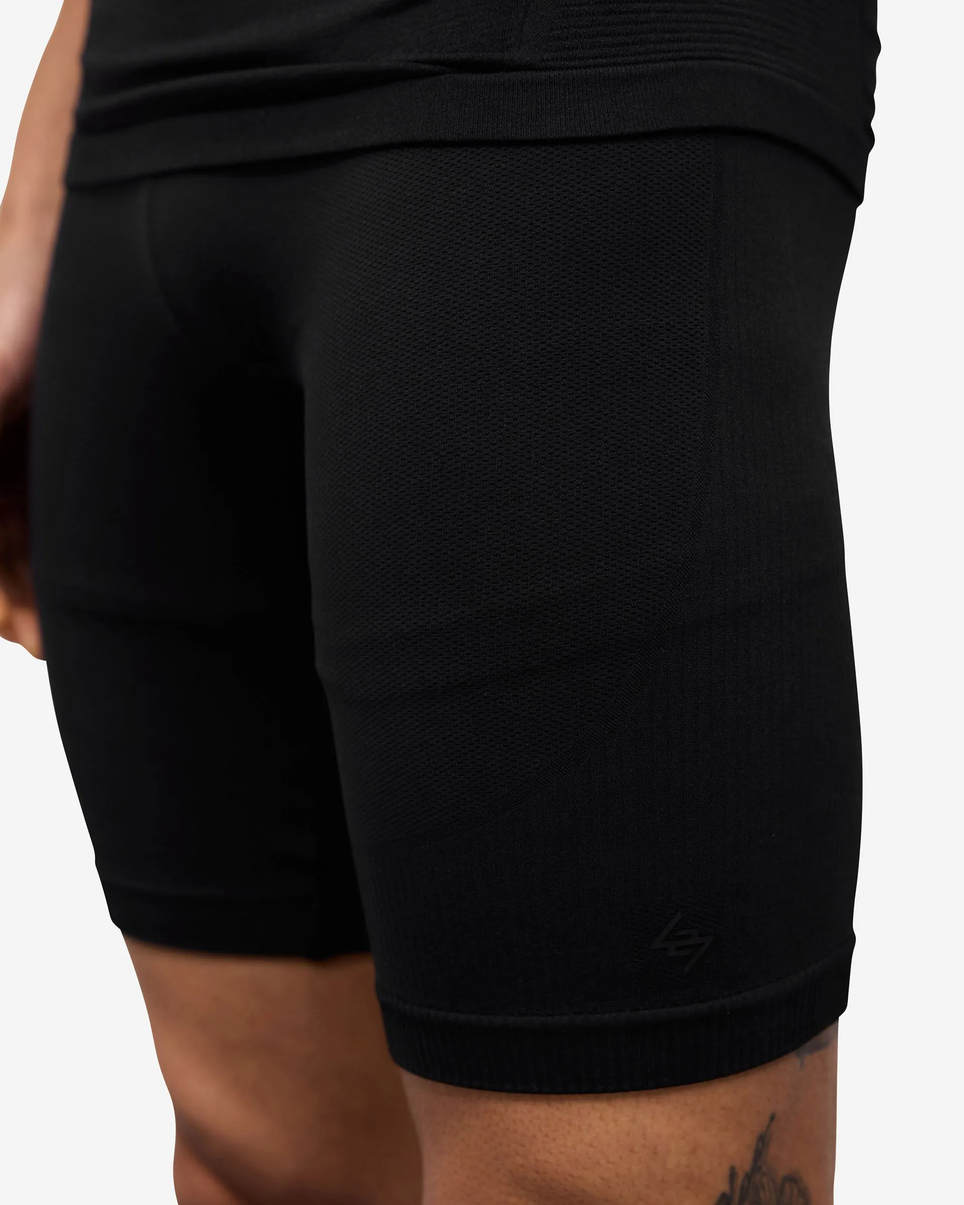 247 DNA Seamless Shorts - Black