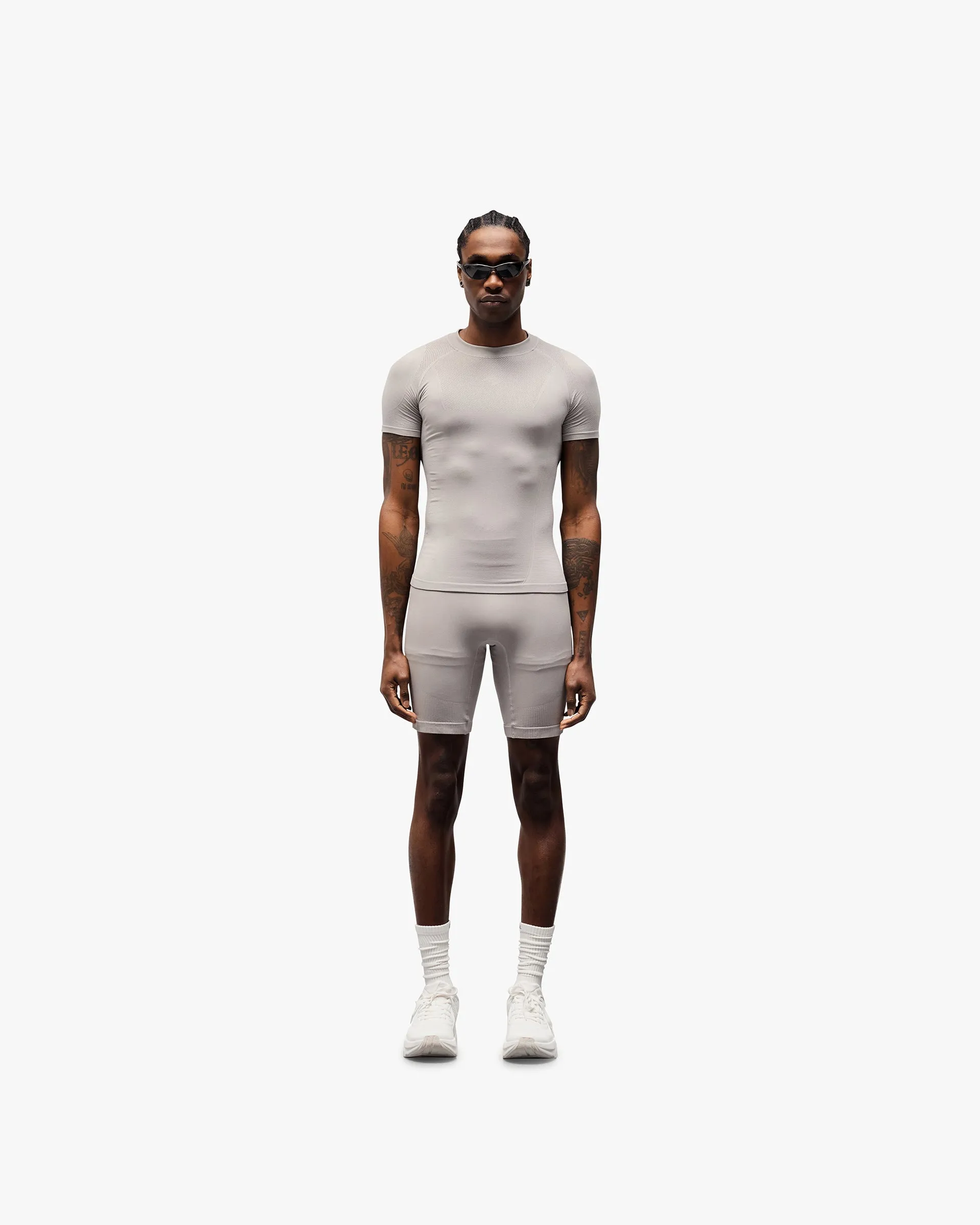 247 DNA Seamless Shorts - Titanium