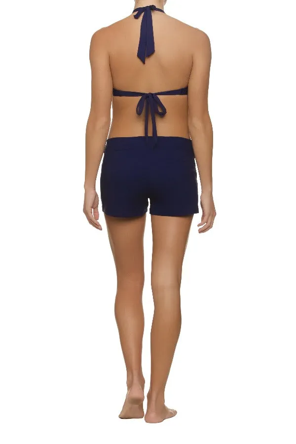 3 Lace-Up Board Short   |  Navy