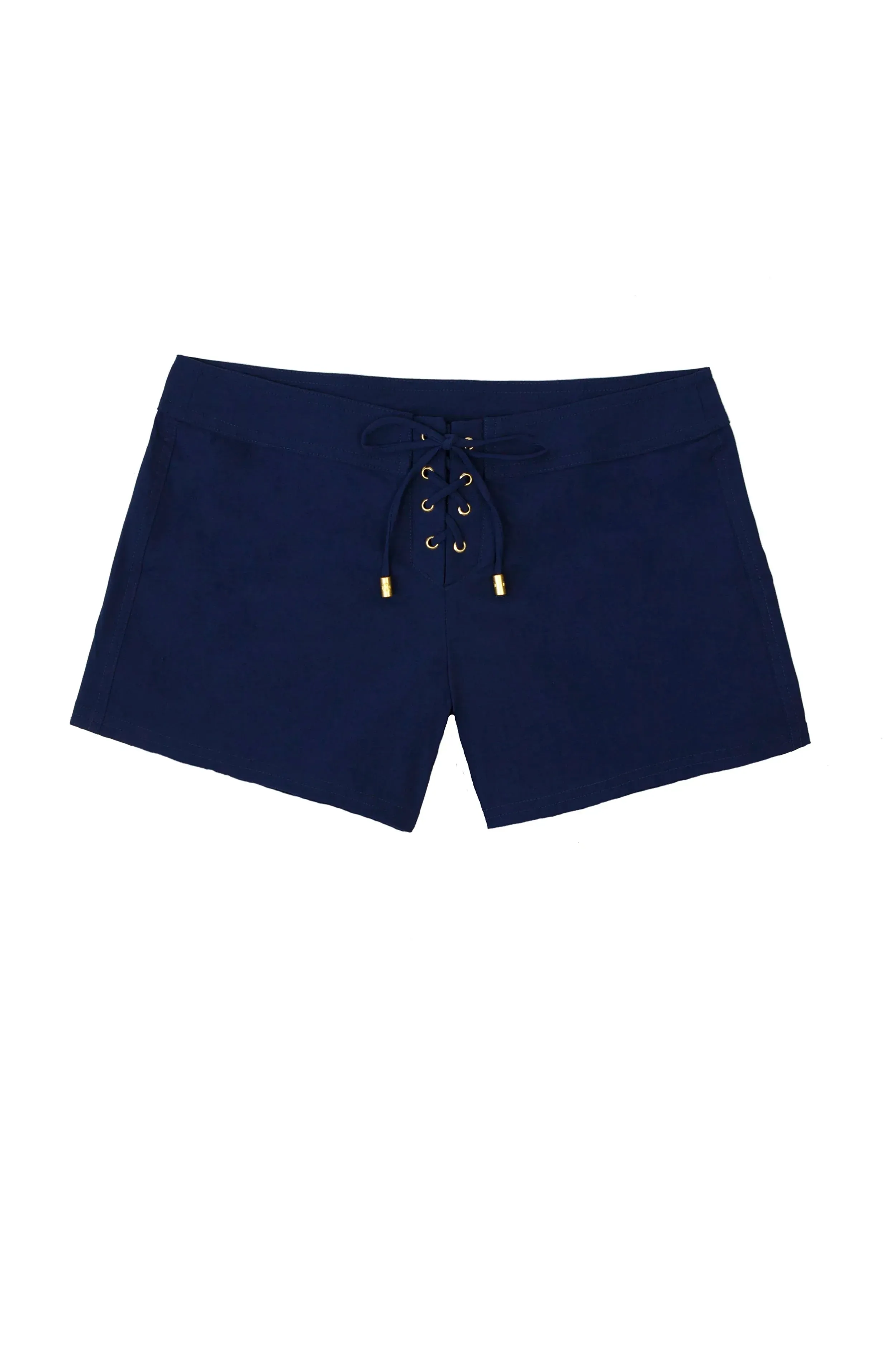 4 Lace-Up Board Short  |  Navy