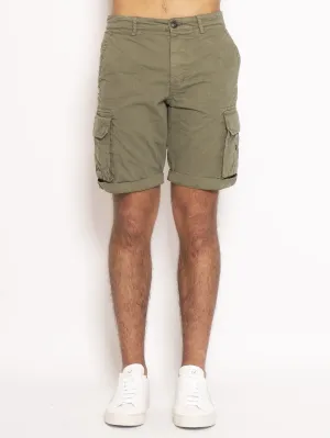 40WEFT - NICK 1017 - Green cargo bermuda