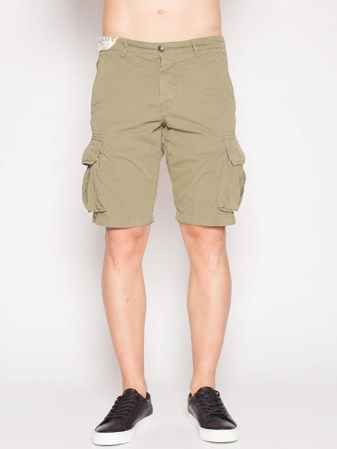 40WEFT - NICK 4148 - MILITARY cargo shorts