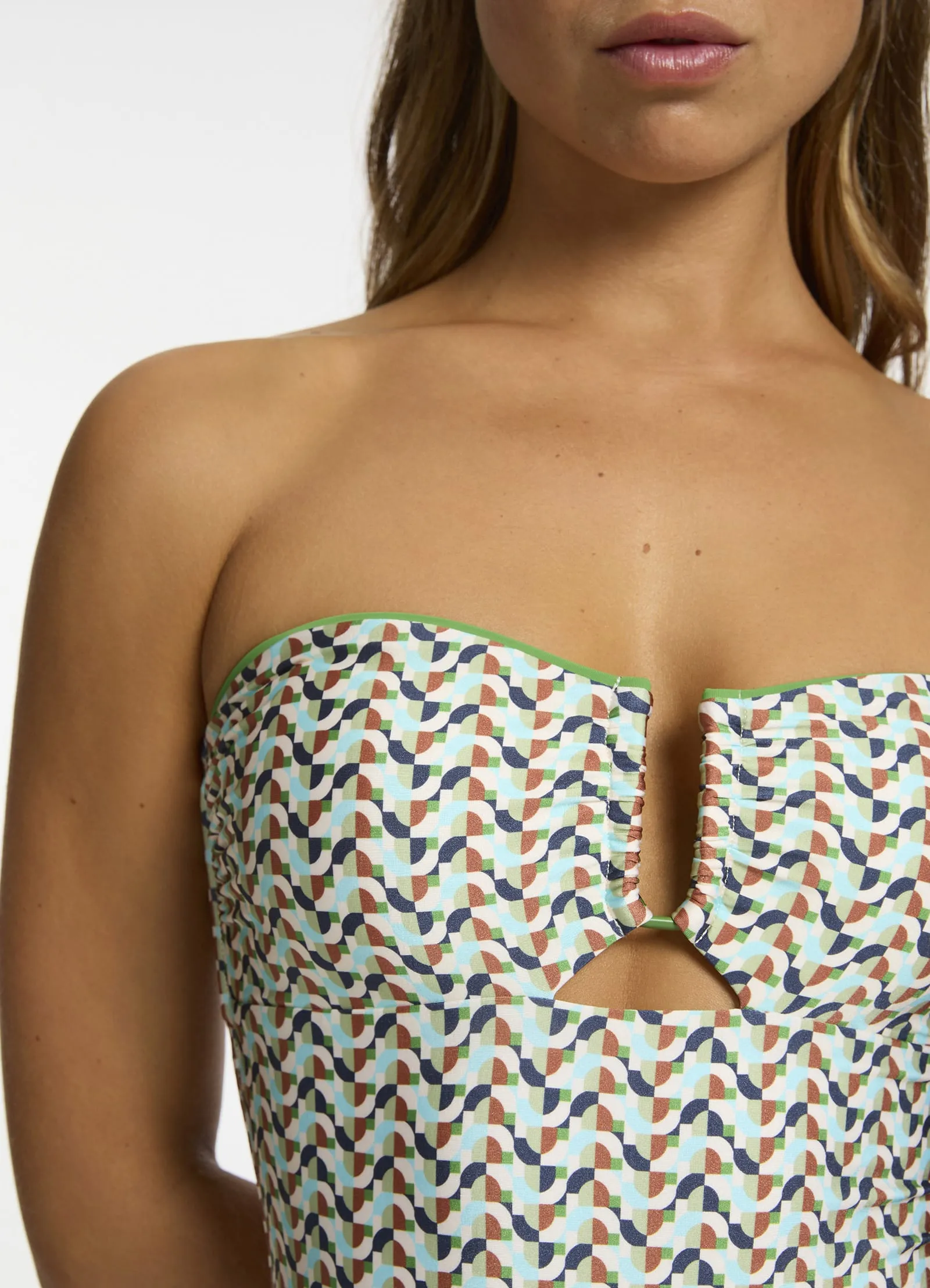 Acacia Bandeau One Piece - Multi