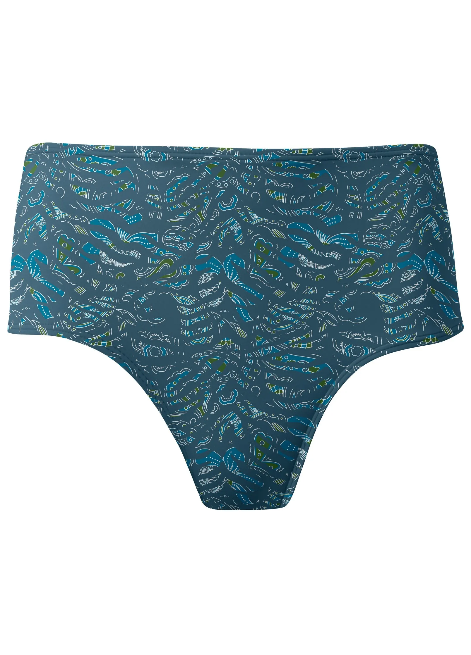 All Day High-Rise Bottom - Paisley Mix