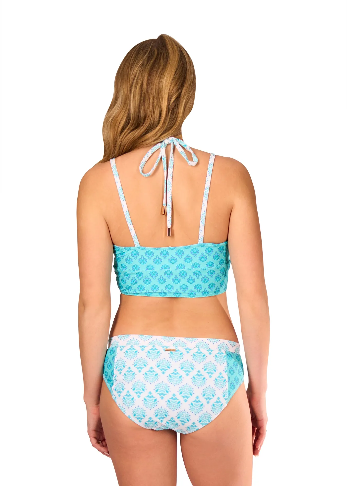Amalfi Coast Mid Rise Bikini Bottom