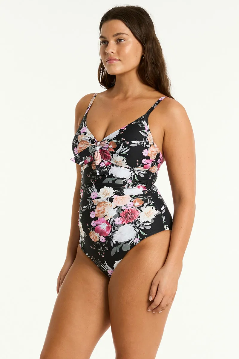 Belle Tie Front DD/E One Piece