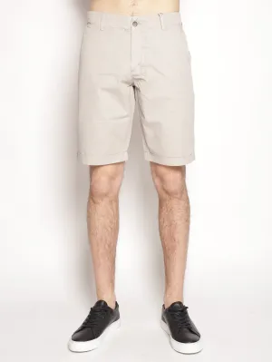 Bemuda in Beige Cotton