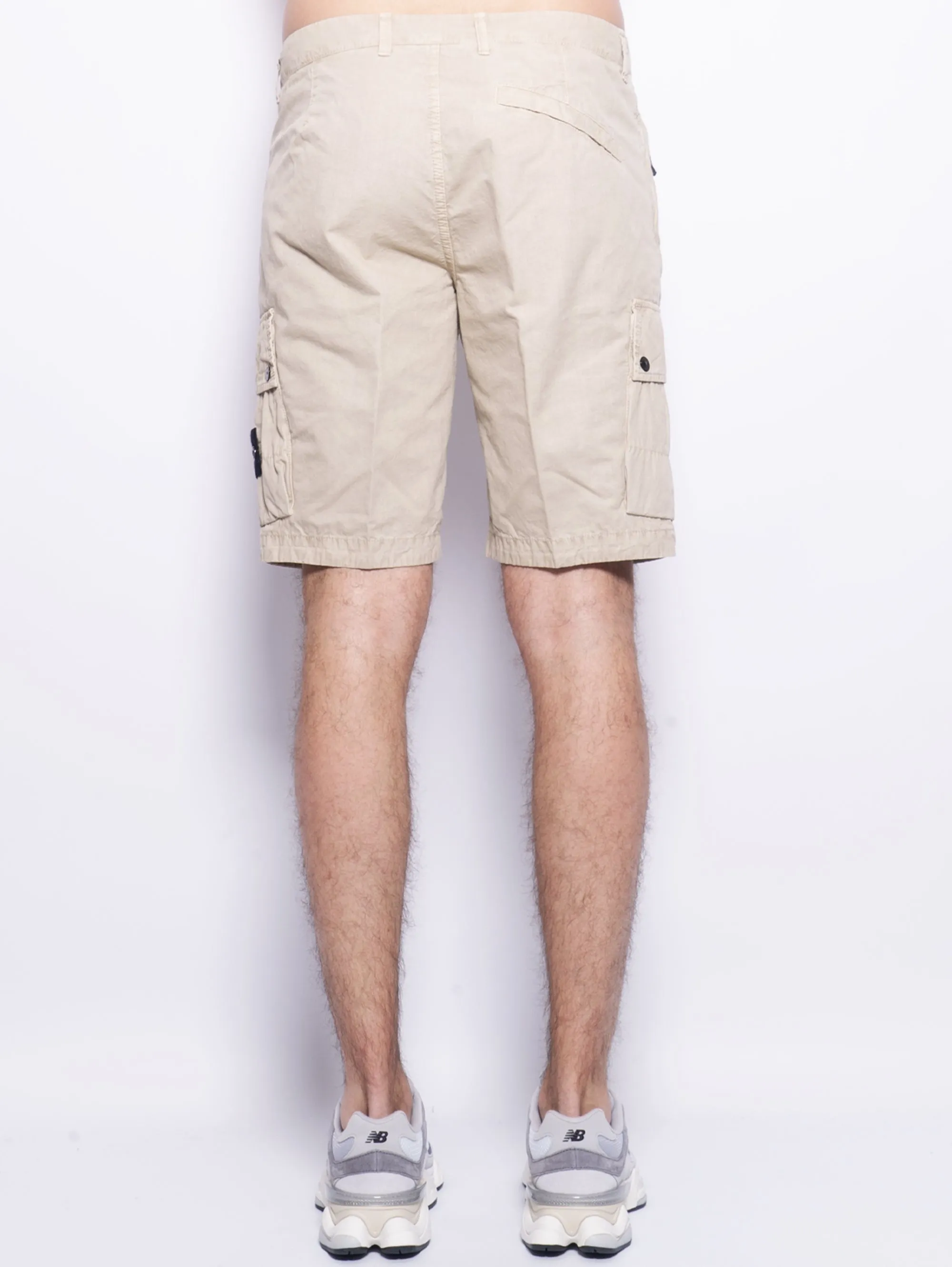 Bermuda Cargo with Old Beige Treatment