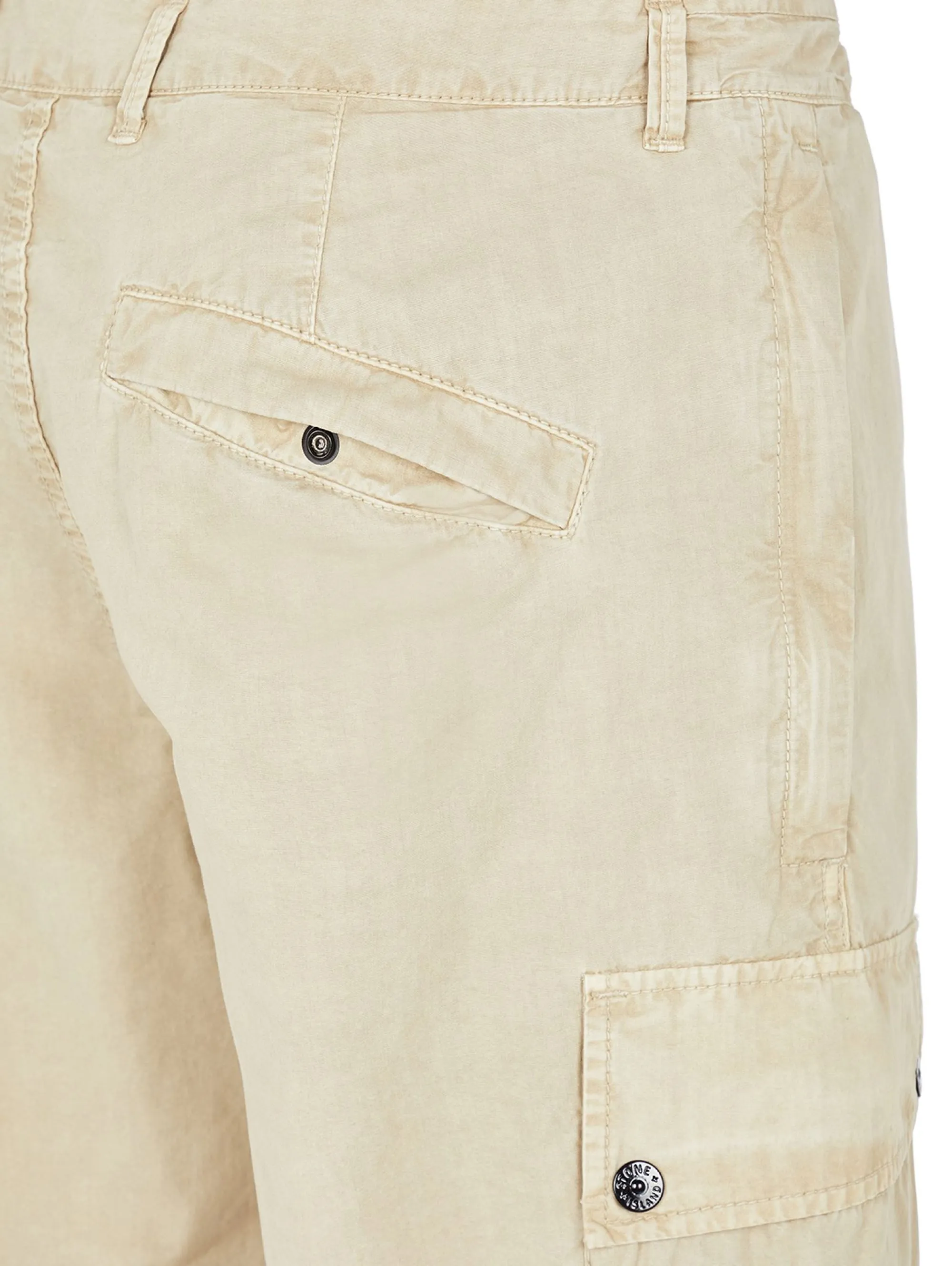 Bermuda Cargo with Old Beige Treatment