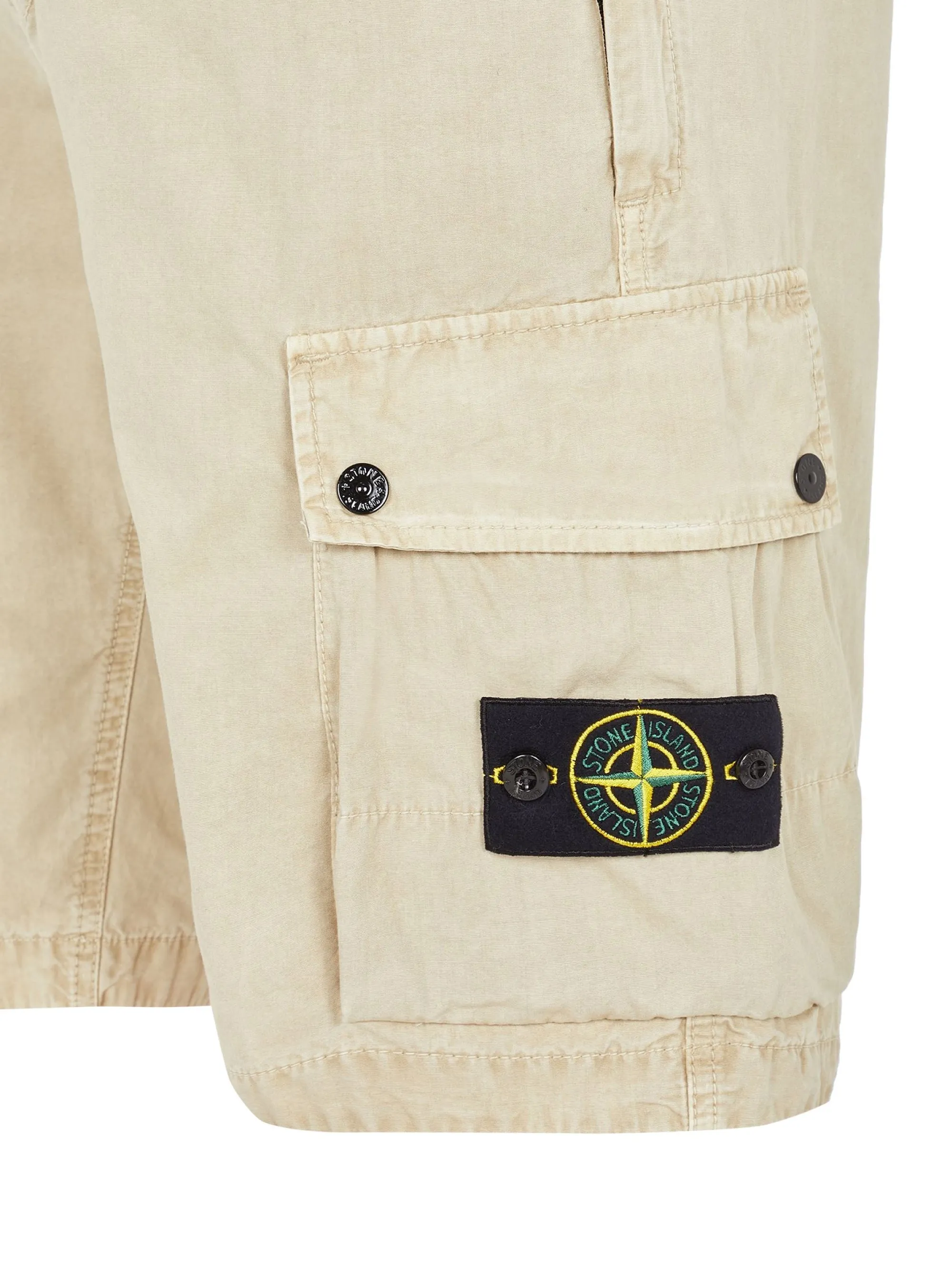 Bermuda Cargo with Old Beige Treatment