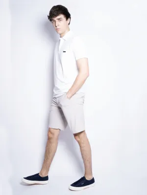 Bermuda shorts in Stretch Sand fabric