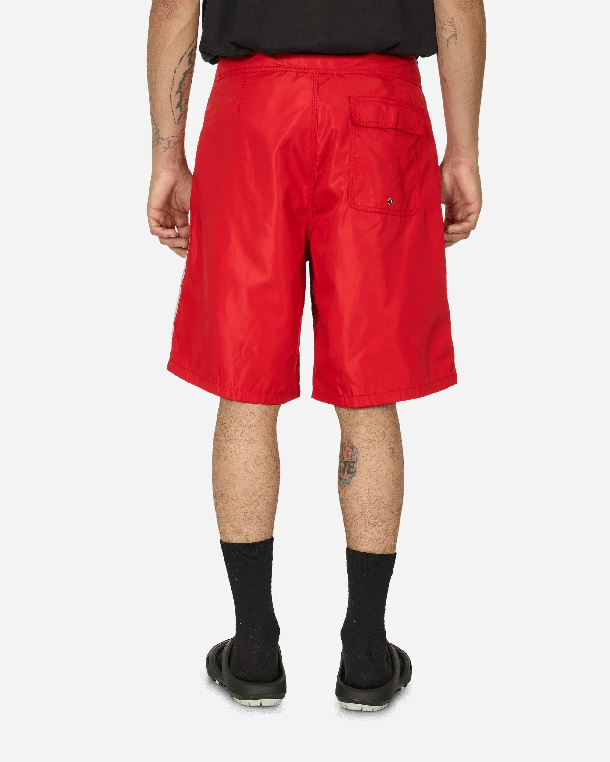 Big Stock Board Shorts Red