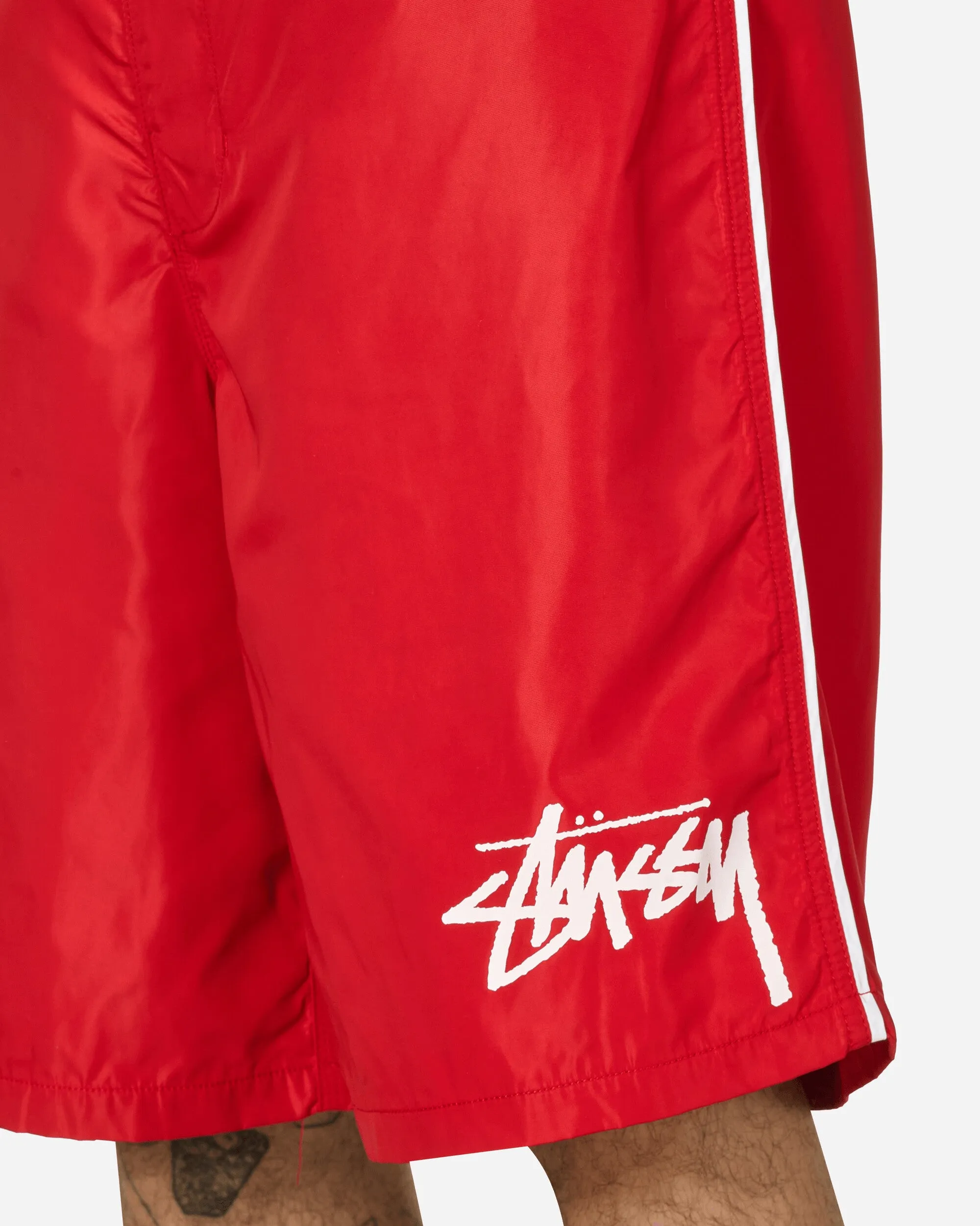 Big Stock Board Shorts Red