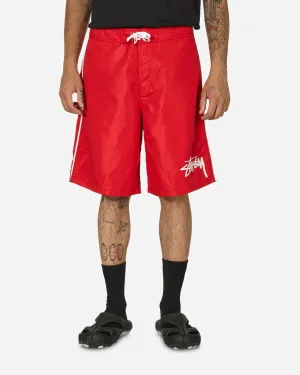 Big Stock Board Shorts Red