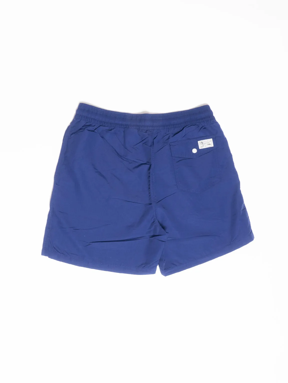 Blue swim shorts
