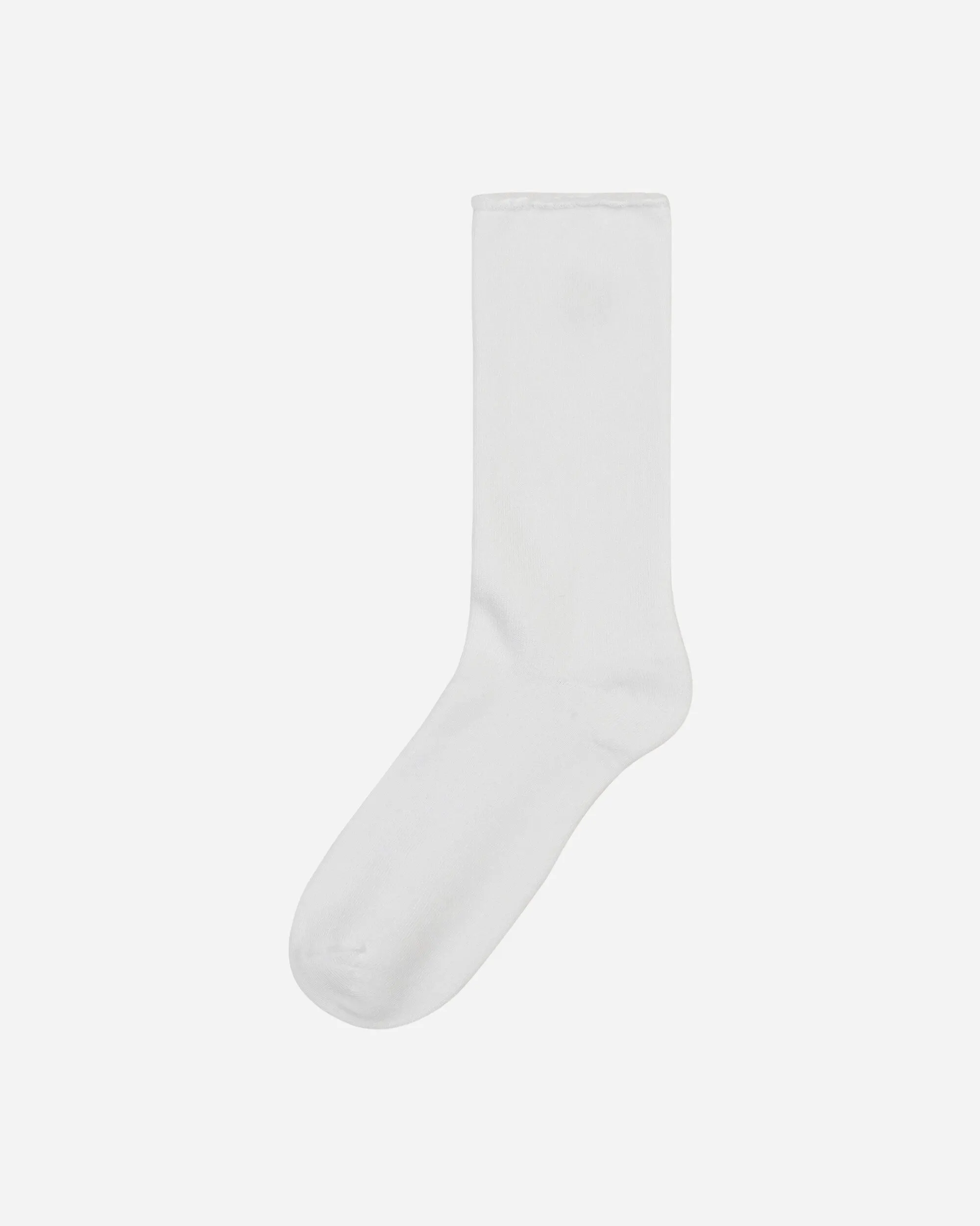 'Boke Flower' Crest Socks White