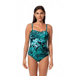 BOLD PARADISE FLORA BANDEAU ONE PIECE