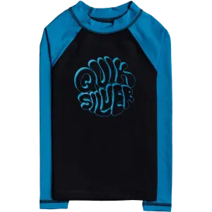 Boys' Bubble Trouble Long Sleeve UPF Rashguard