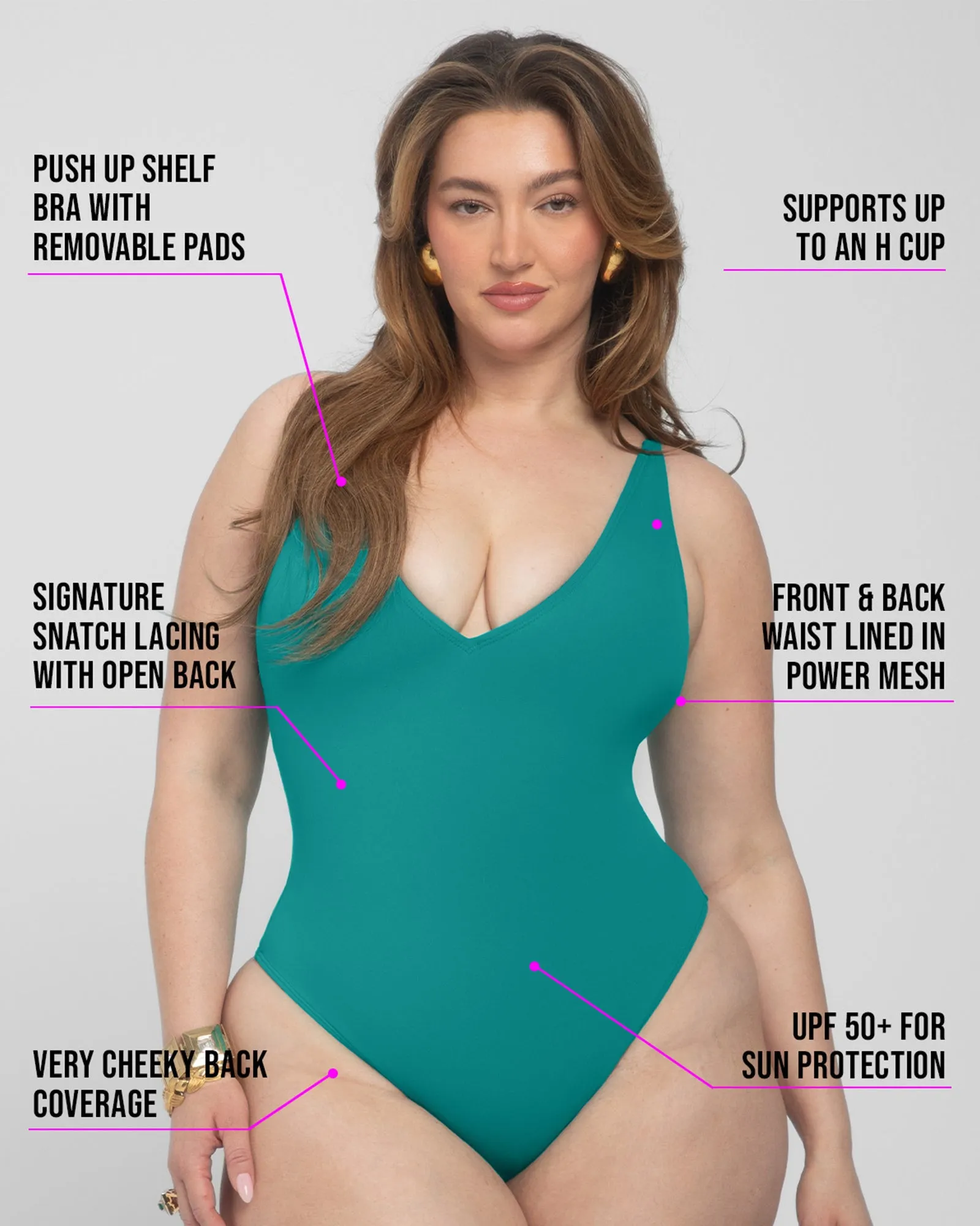 Brazilian Plungey - Teal
