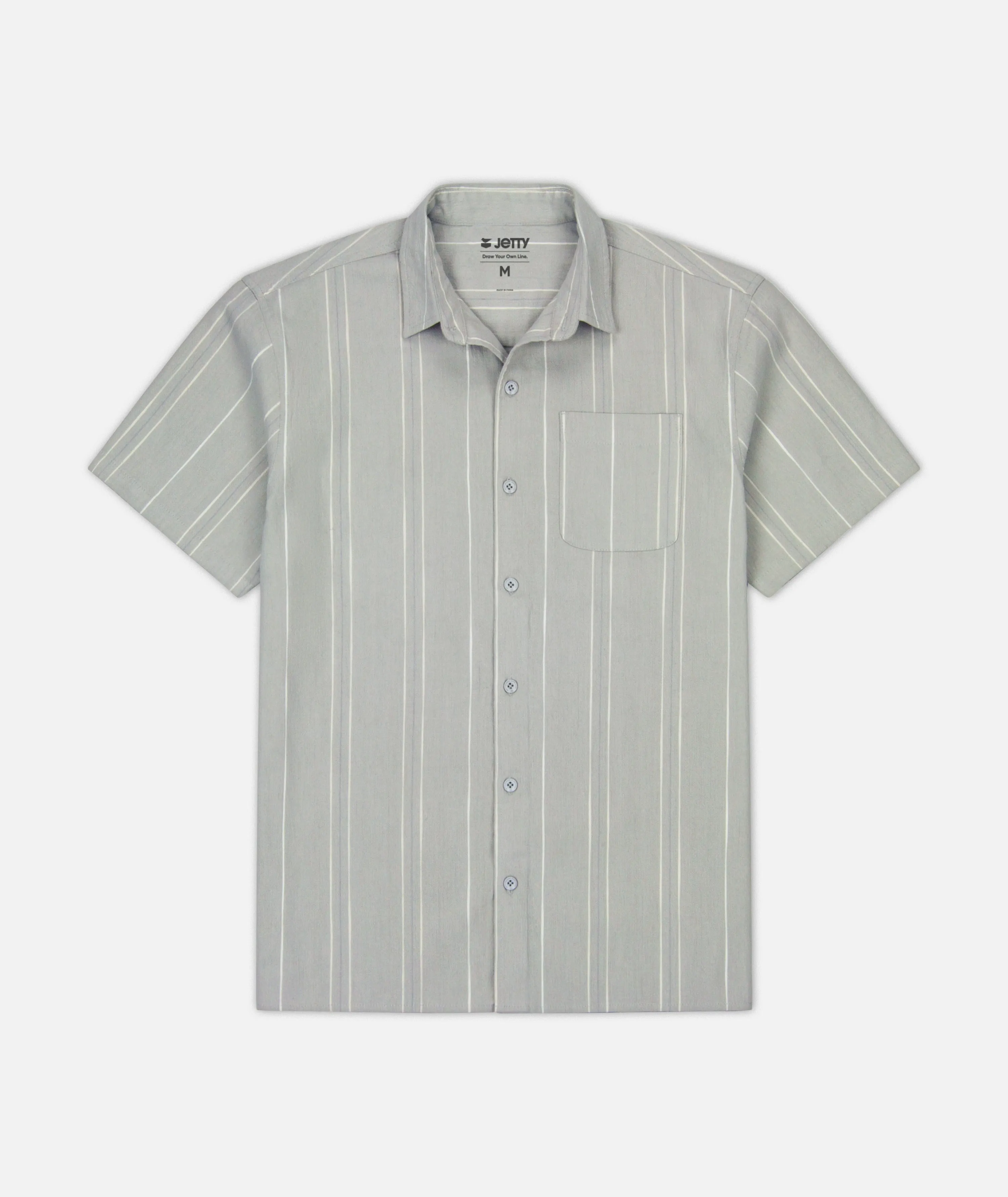 Breeze Striped Shirt - Grey