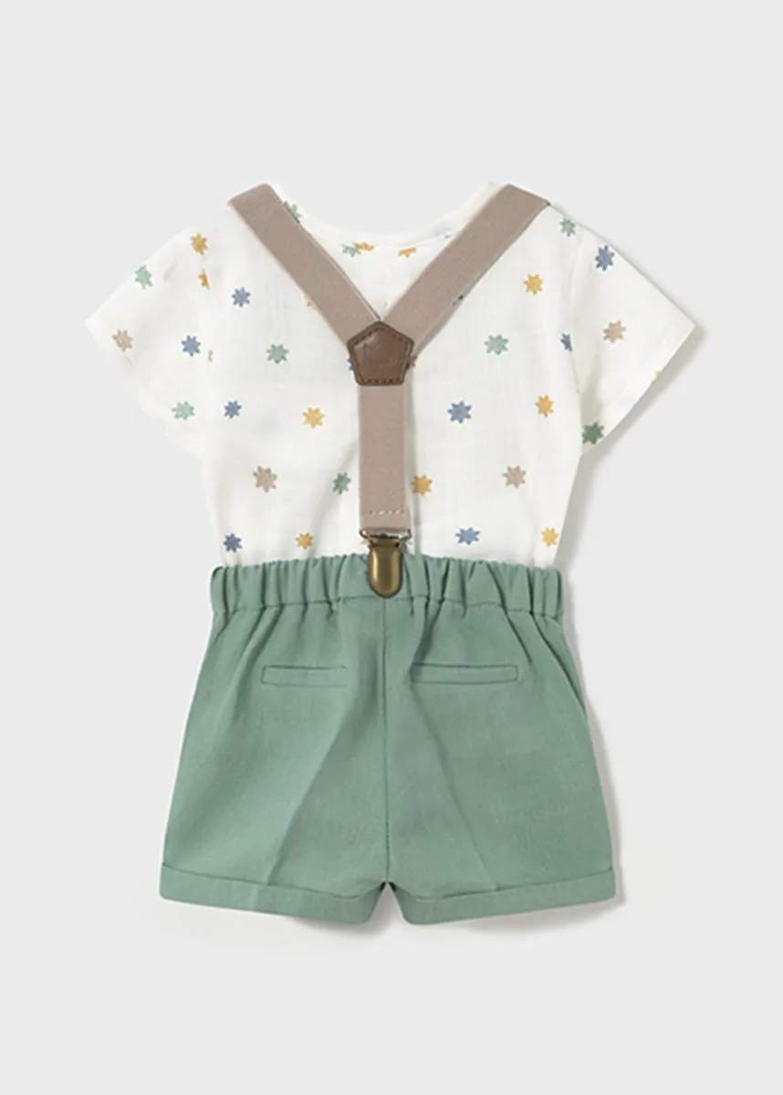 Camden Shorts & Shirt Set - Broccoli