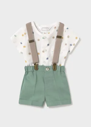 Camden Shorts & Shirt Set - Broccoli