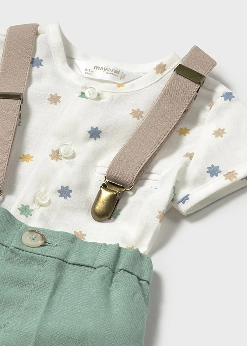 Camden Shorts & Shirt Set - Broccoli