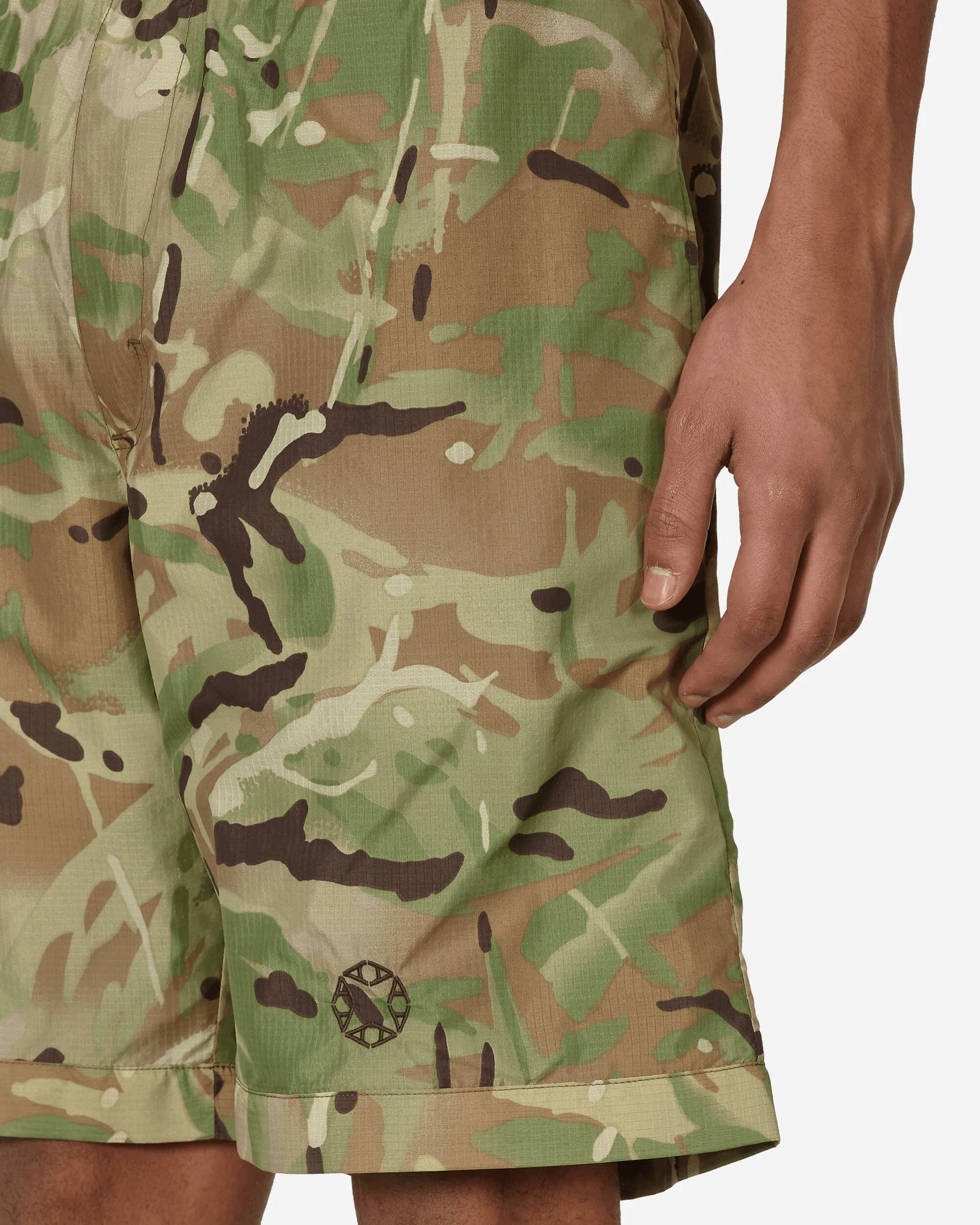 Camo Logo Shorts Camouflage