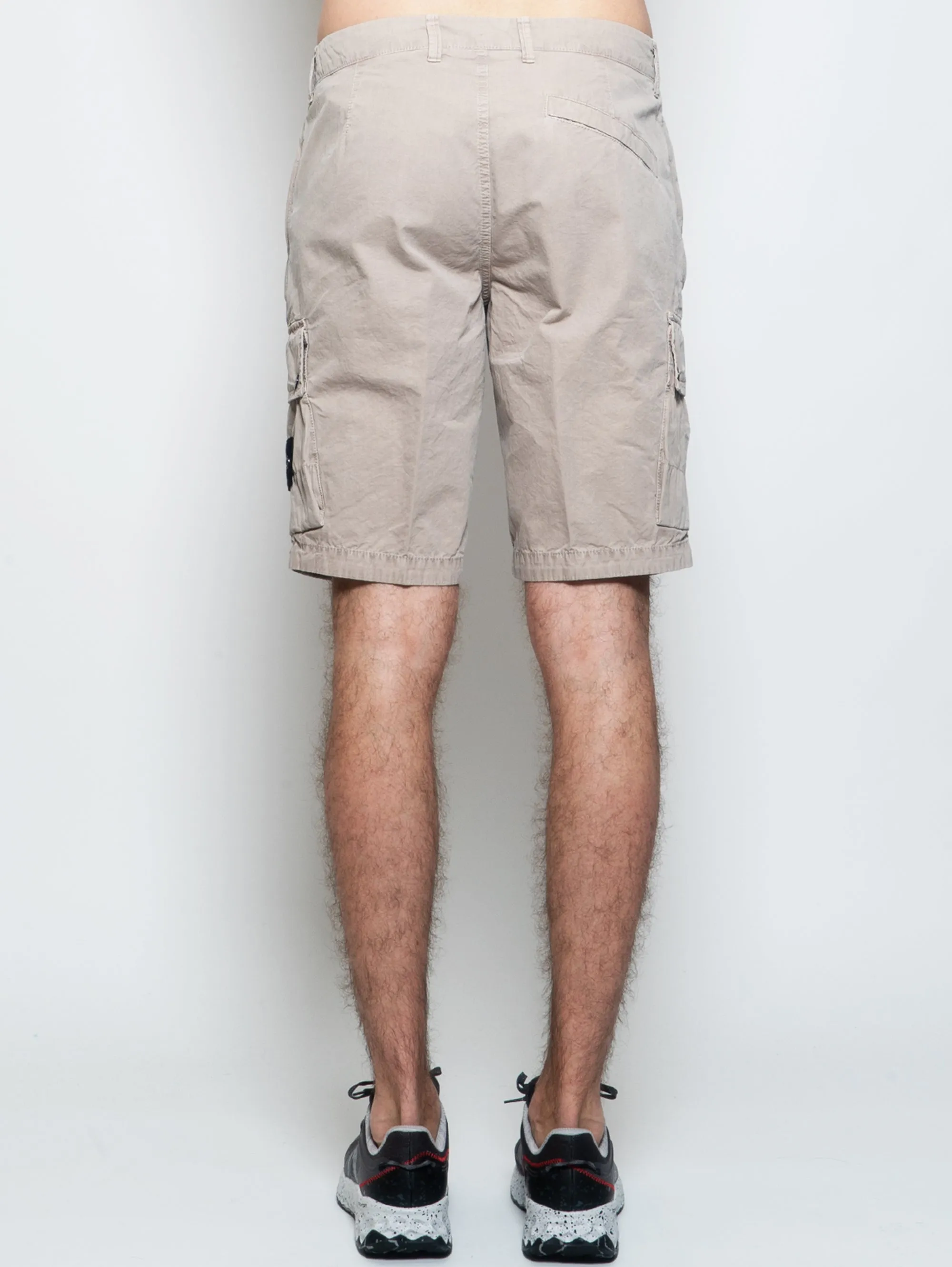 Cargo Bermuda in Old Dove Gray Cotton