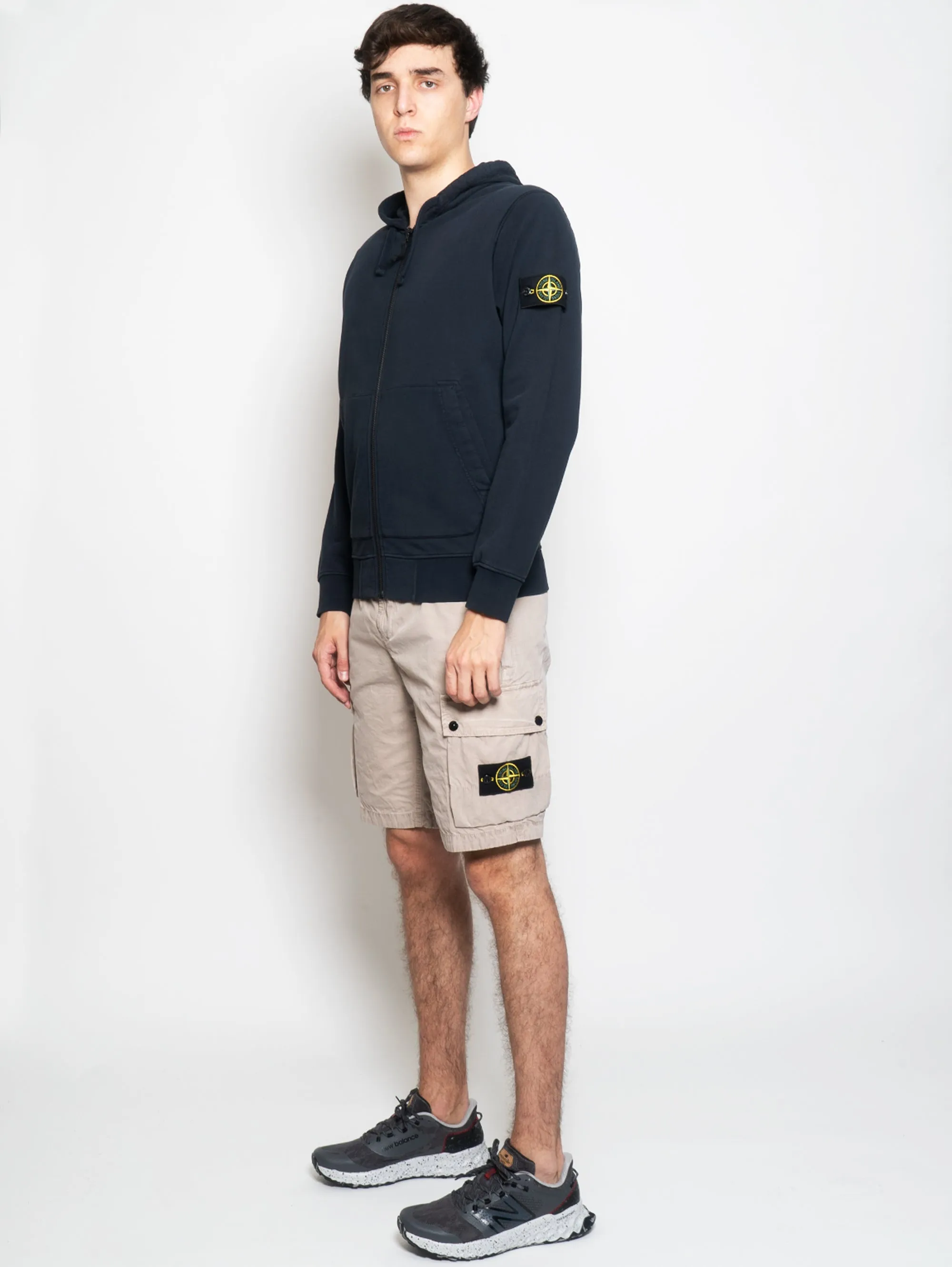 Cargo Bermuda in Old Dove Gray Cotton