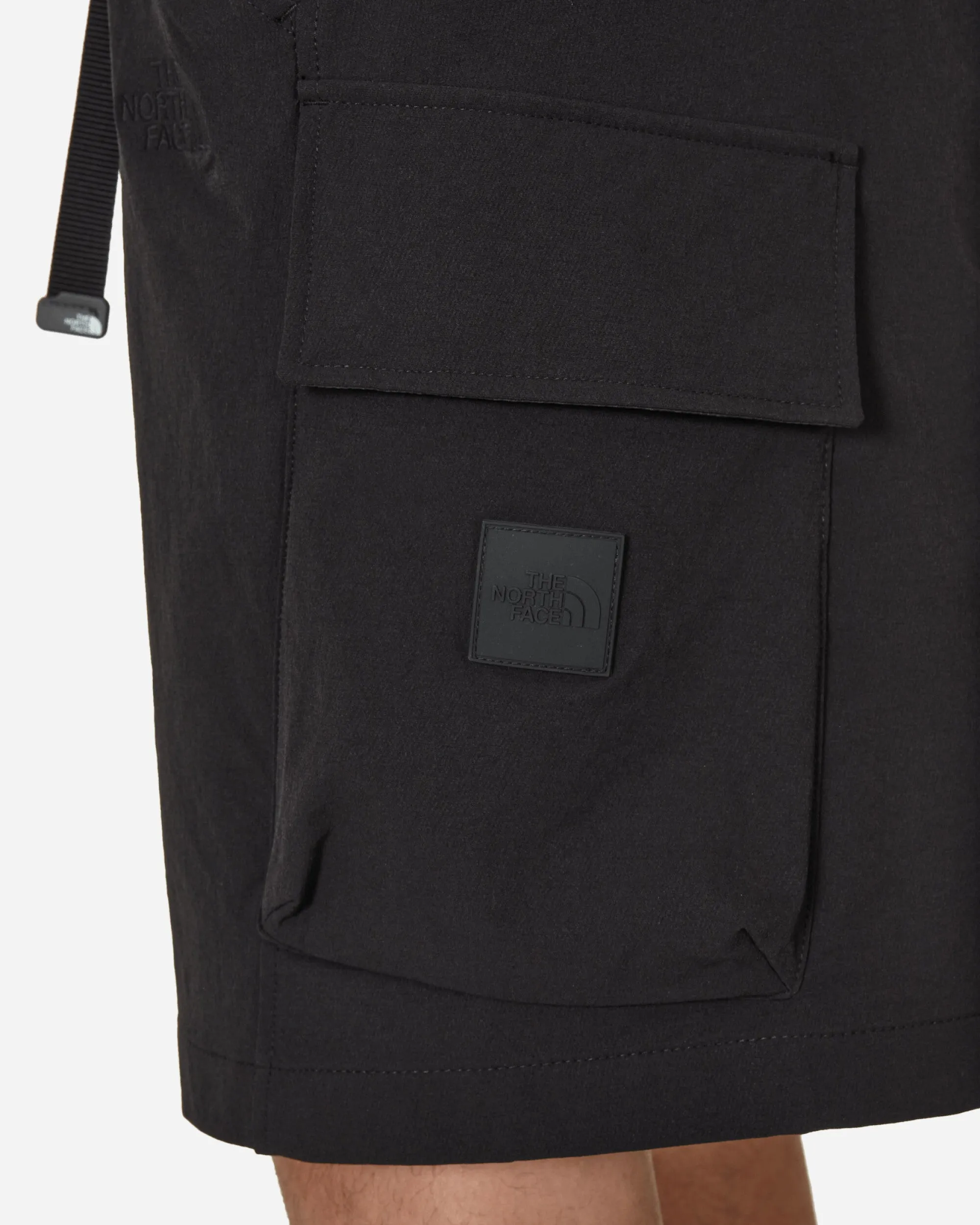 Cargo Woven Shorts Black