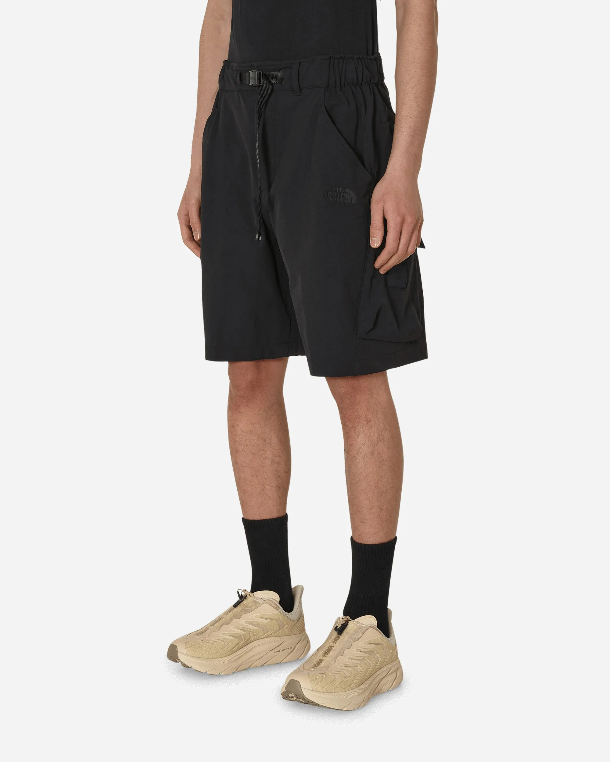 Cargo Woven Shorts Black