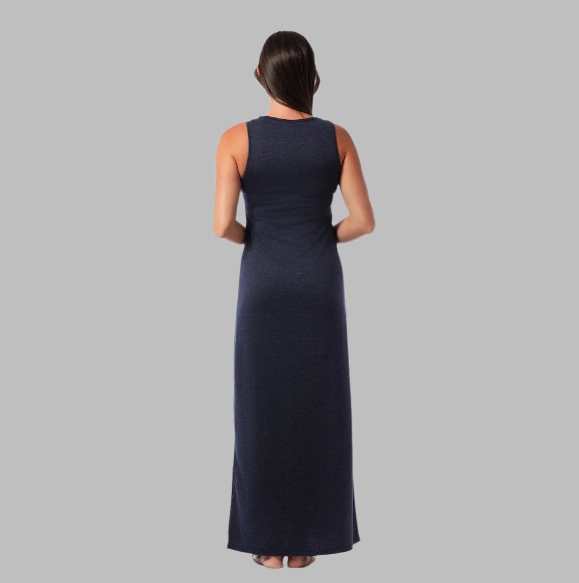 CELINE SLEEVELESS MAXI DRESS