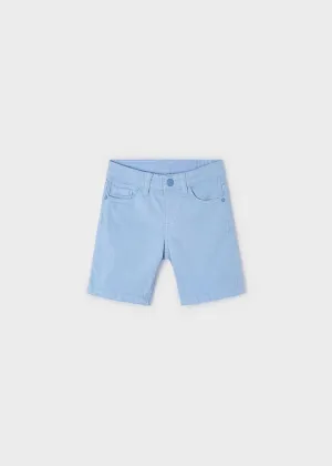 Chad Boys Twill Shorts - Powder Blue