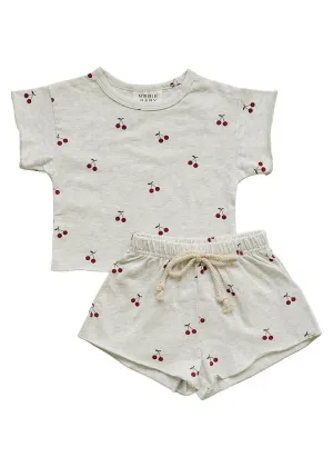 Cherries Short Set