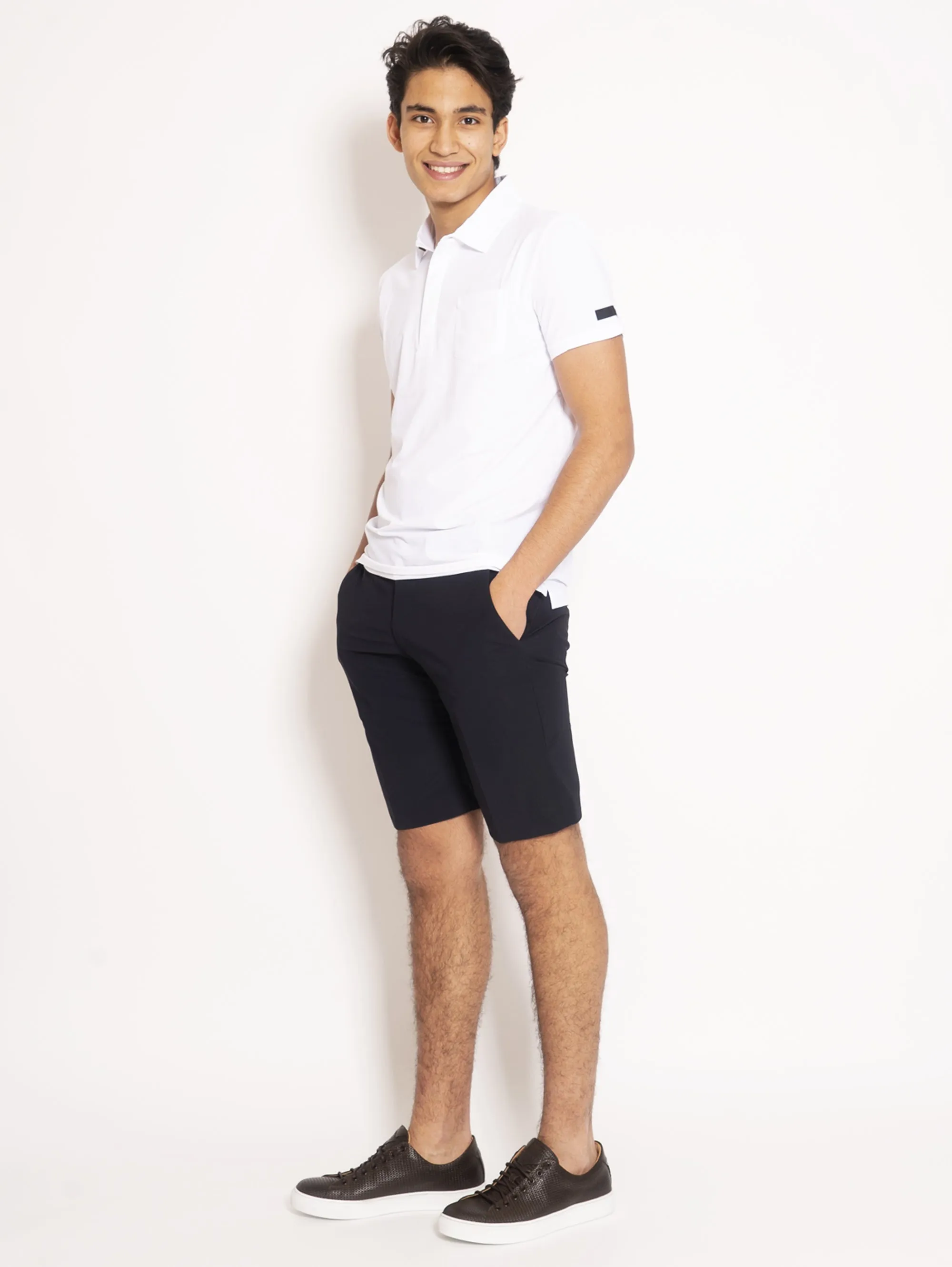 Chino Stretch Bermuda - Blue