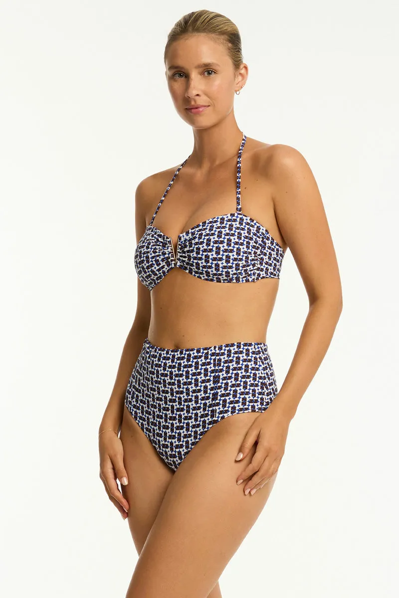Coast Panelled High Waist Pant