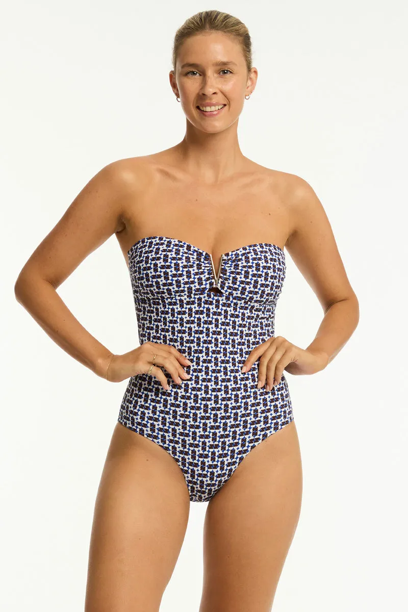 Coast V Bar Bandeau One Piece