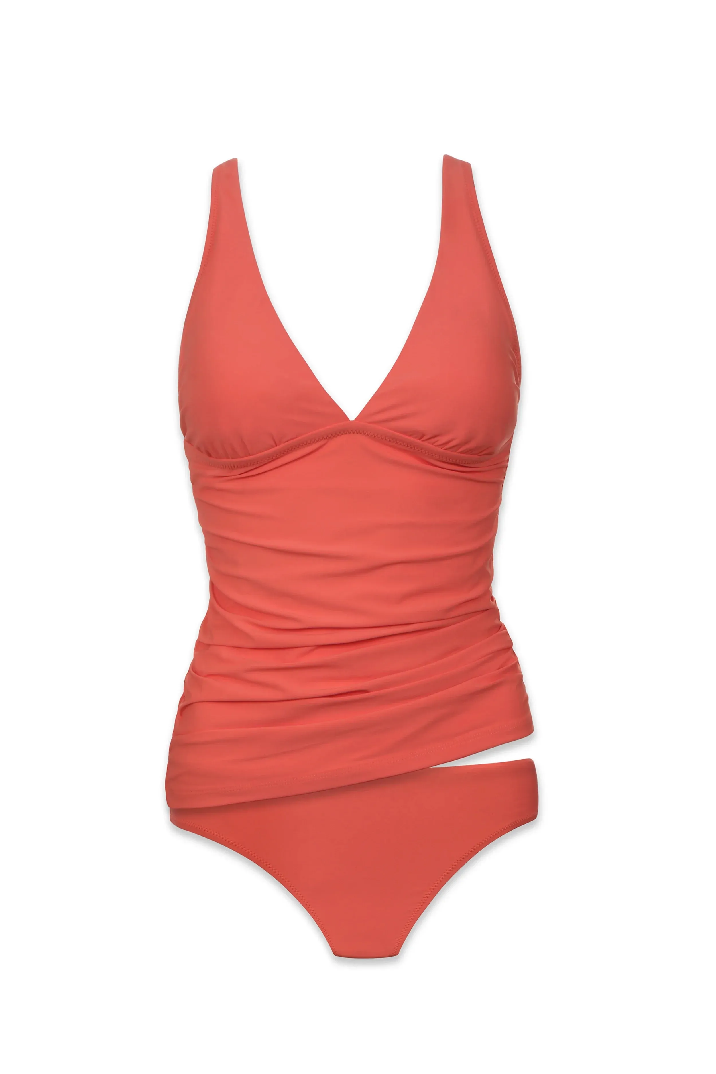 Convertible Tankini  |  Coral