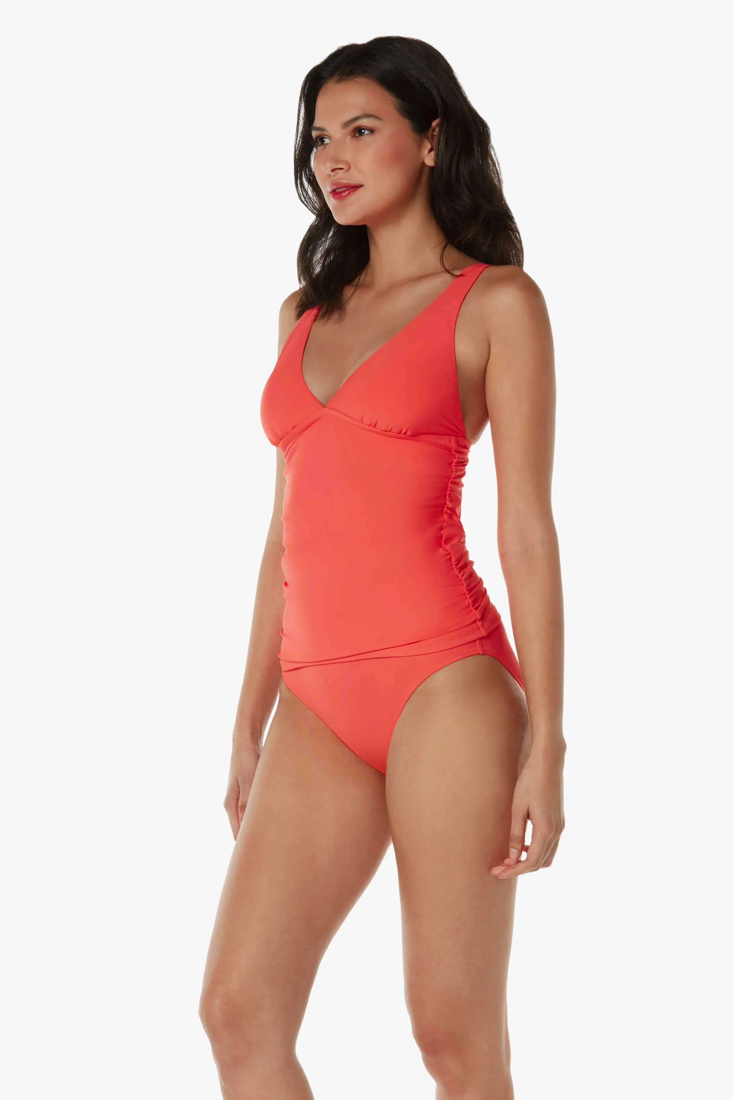 Convertible Tankini  |  Coral
