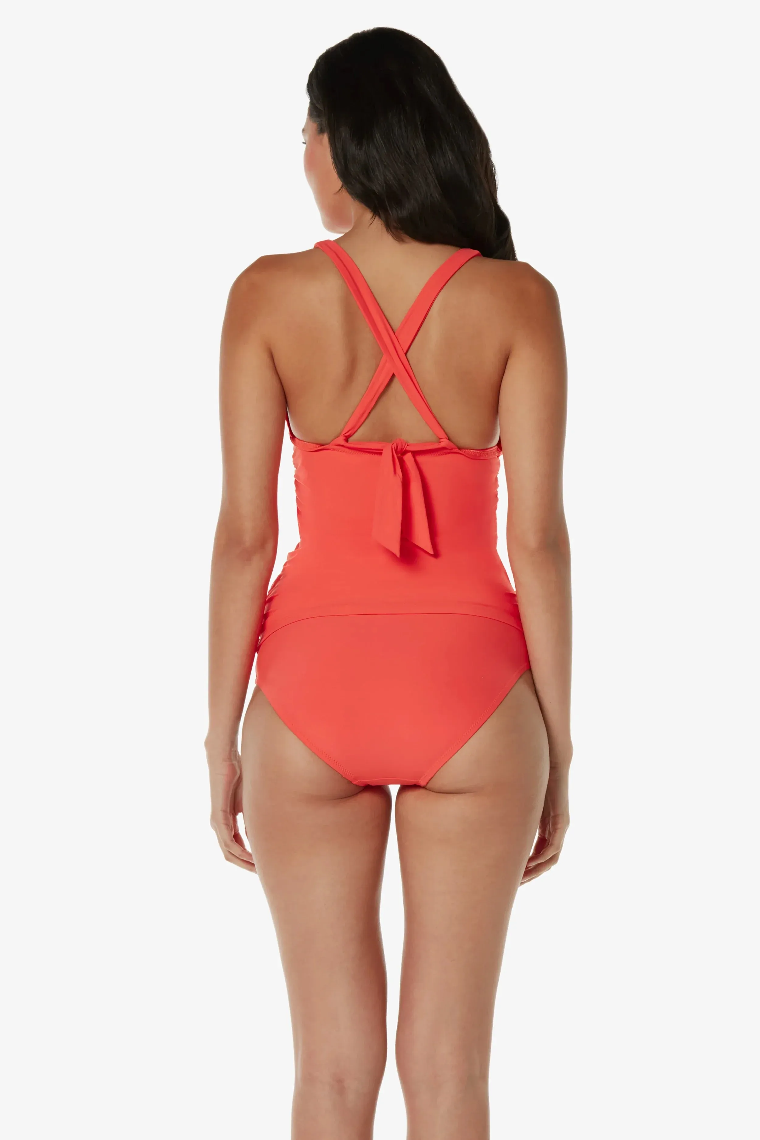 Convertible Tankini  |  Coral