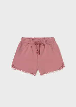 Cora Chenille Shorts - Blush