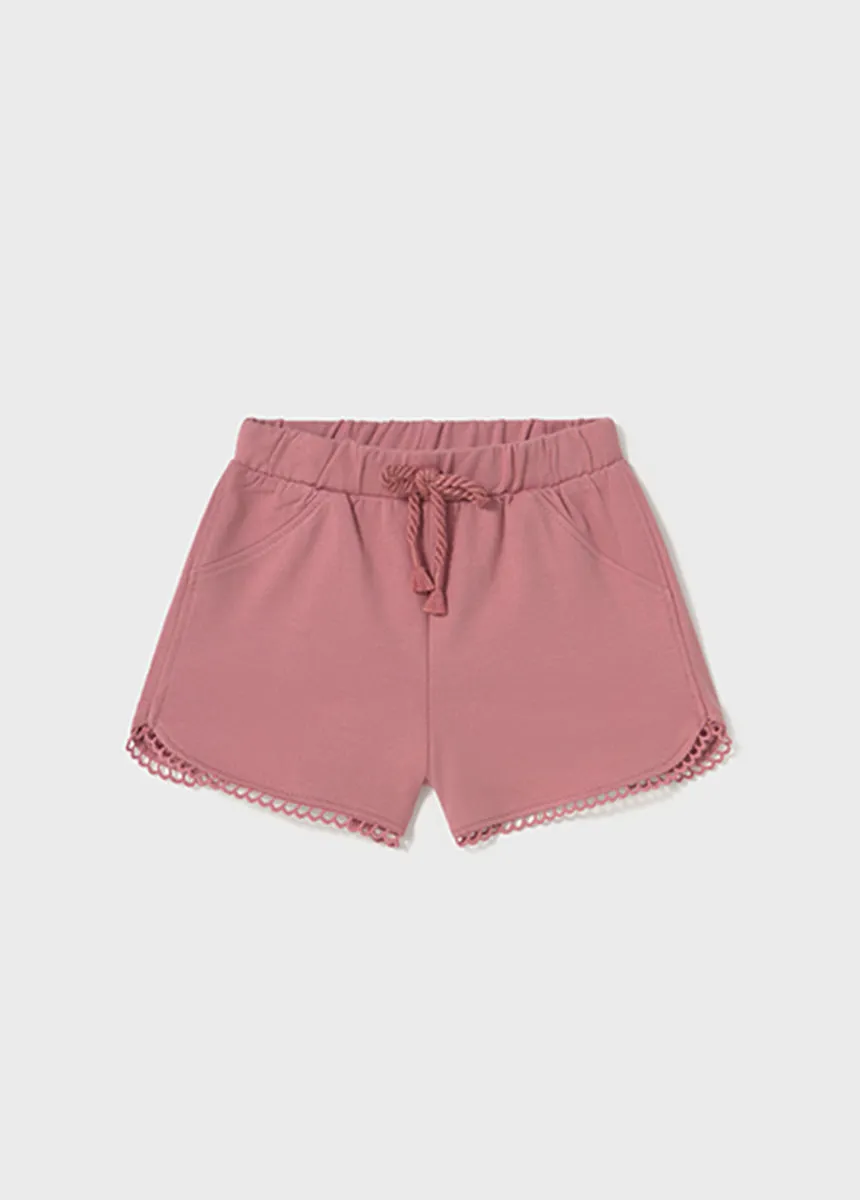 Cora Chenille Shorts - Blush