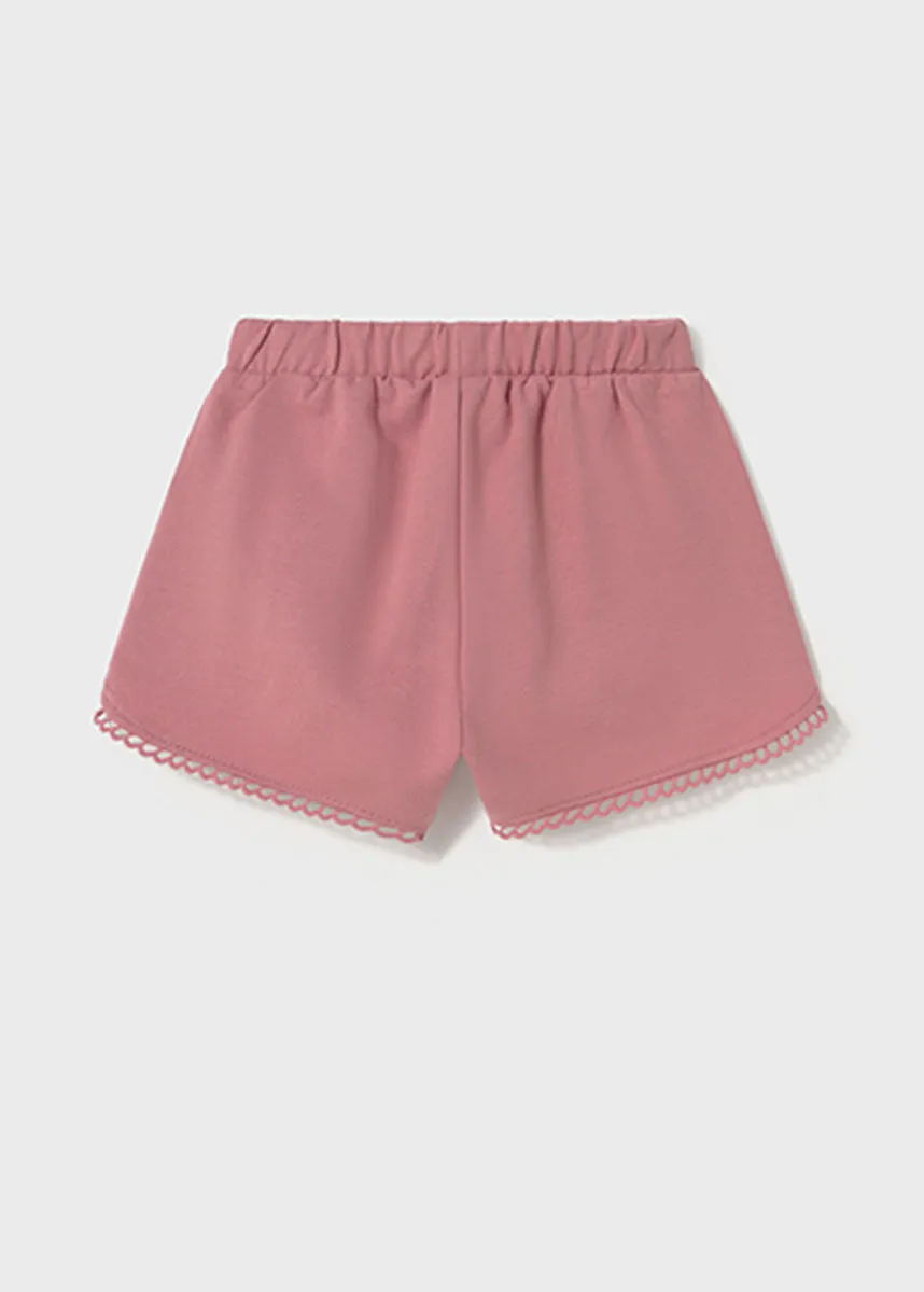 Cora Chenille Shorts - Blush