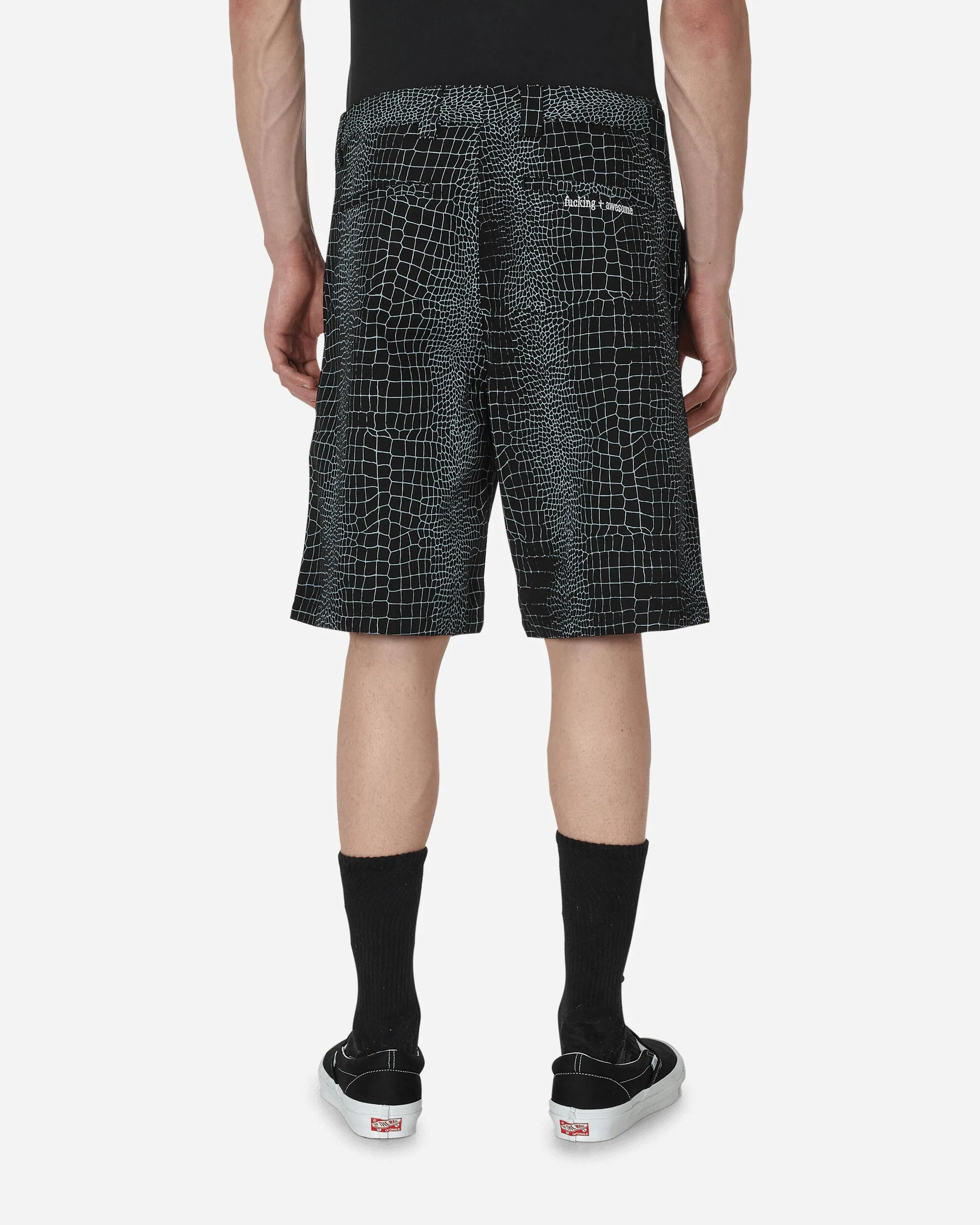 Crocodile Shorts Black